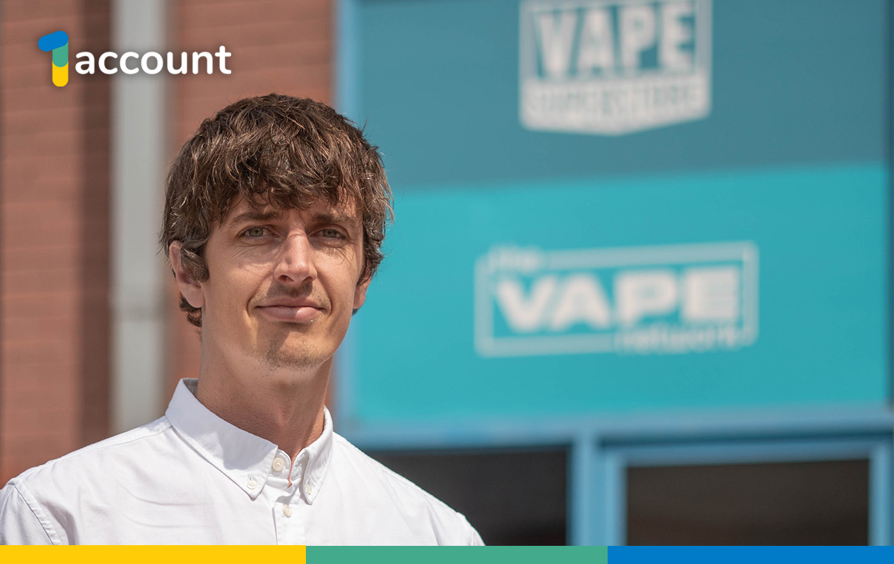 Vape Superstore and 1account - implementing a frictionless customer journey for the safe purchase of vaping products
